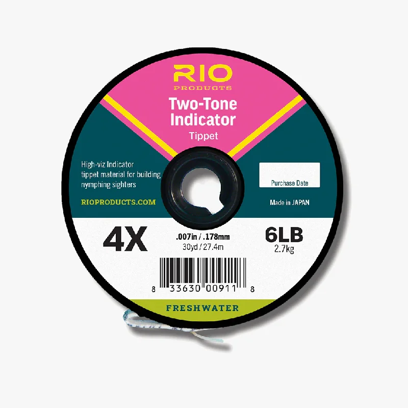 2-Tone Indicator Tippet - Single - 6lb/4x