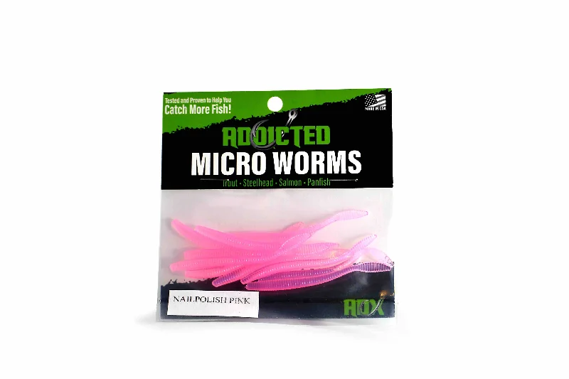 Nailpolish Pink Addicted Micro Worm