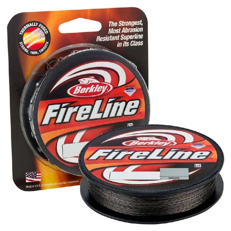 Berkley Fireline 125 Yds Smoke