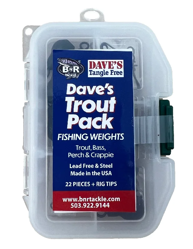 Daves Tangle TROUT Pack