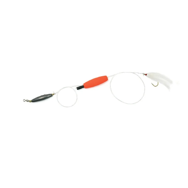 Flo. Red Float w/ Bucktail