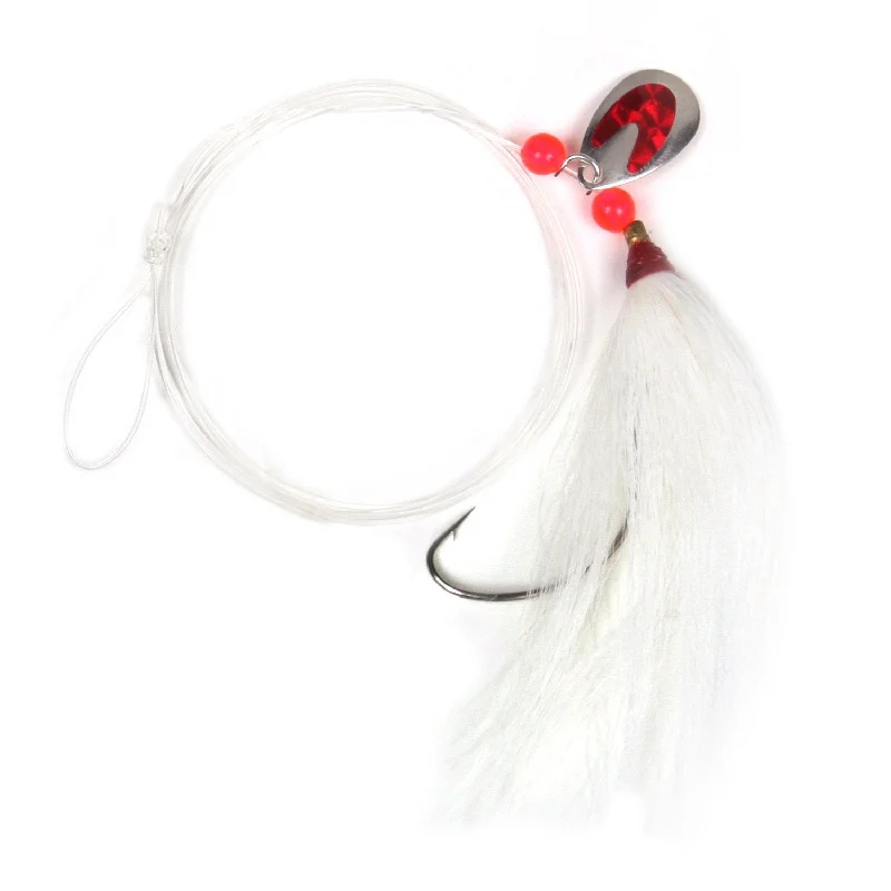 White Tail, Silver/Red Blade