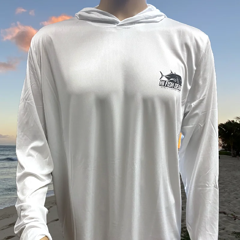 HFG Performance UV Protection Hoodie (White)