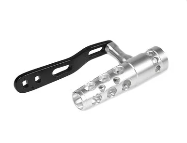 Black Arm / Silver Aluminum T-Bar