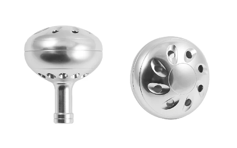 45mm Silver Alpha Knob