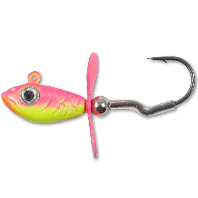 Northland Tackle Whistler Prop Jig Neon Assorted Color Qty 6