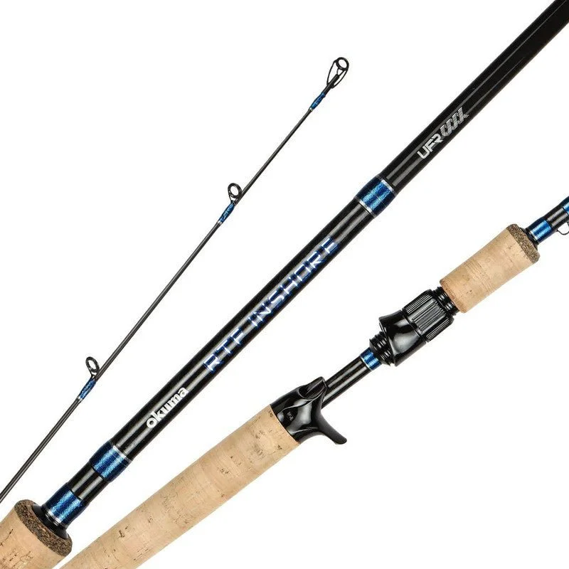 Okuma RTF-C-701M-CR RTF Inshore Casting Rod 7'1"" Medium 1 Piece