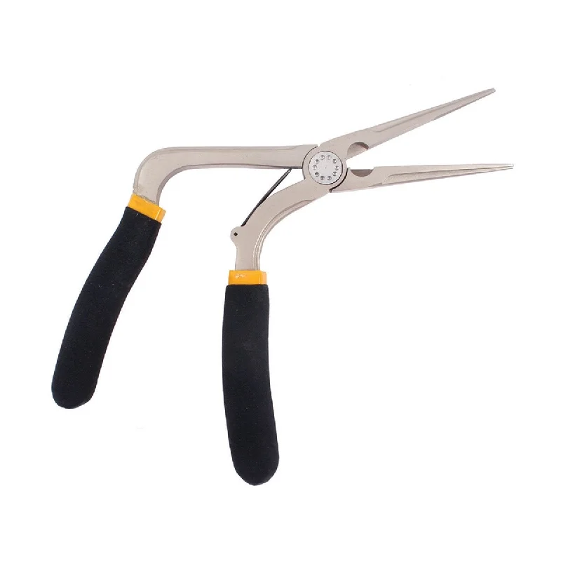 Pistol Grip Long Nose Pliers