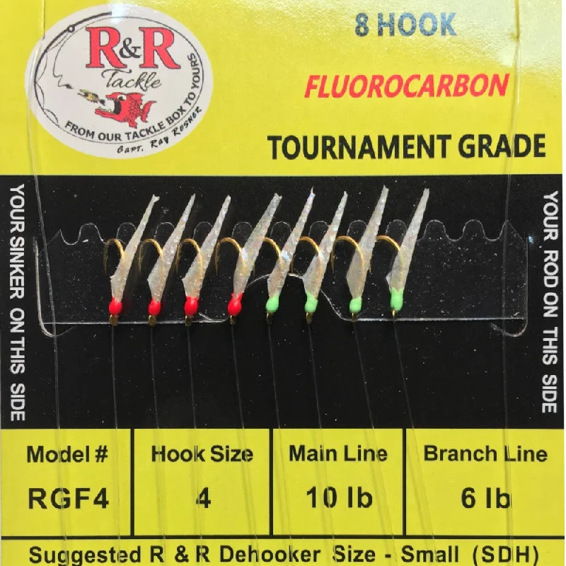 #4 | Green/Red | 10lb main 6 lb branch