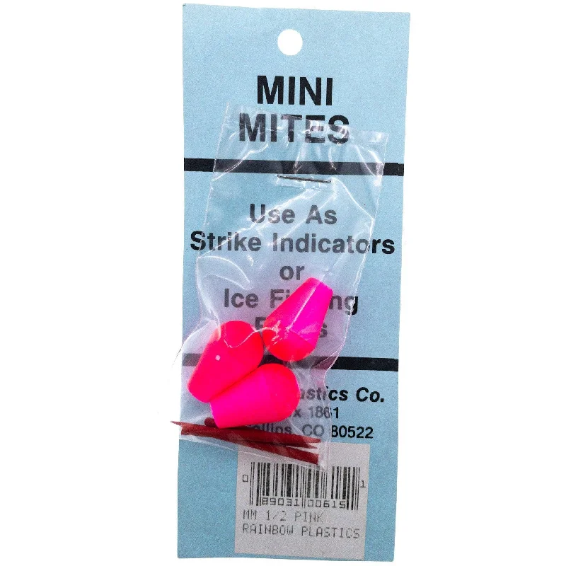 Rainbow Plastics Mini Mites Foam Strike Indicators / Floats QTY 3