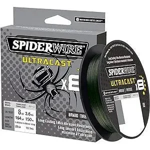 Spiderwire Ultracast X8 Braid 328 Yds 50 lb Moss Green