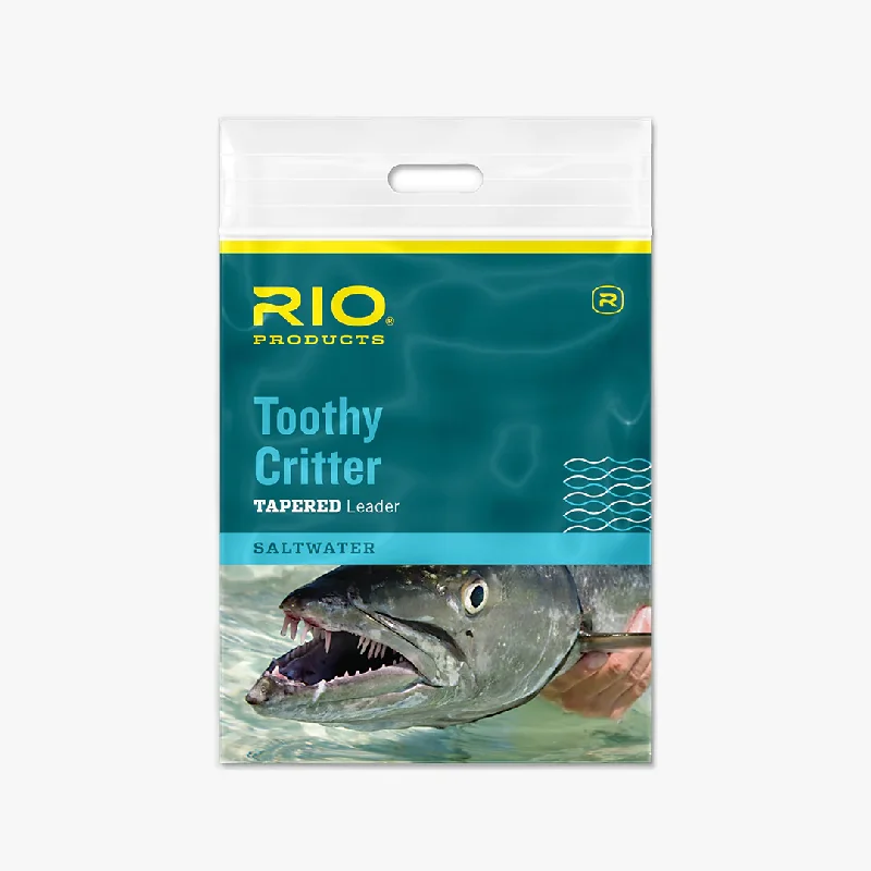 Toothy Critter Leader - Single - 7.5ft/20lb