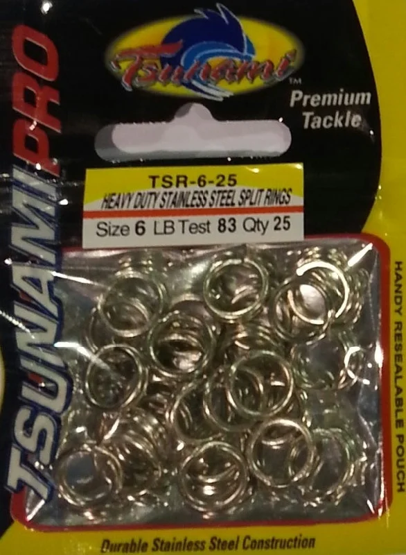 Tsunami Heavy Duty Stainless Steel Split Rings