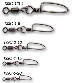 Tsunami Pro Strong Swivels with Coastlock Snap