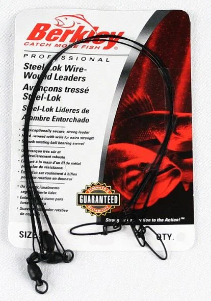 Wire Wound Steelon Leader - 12"" - #45 (3 Pack)